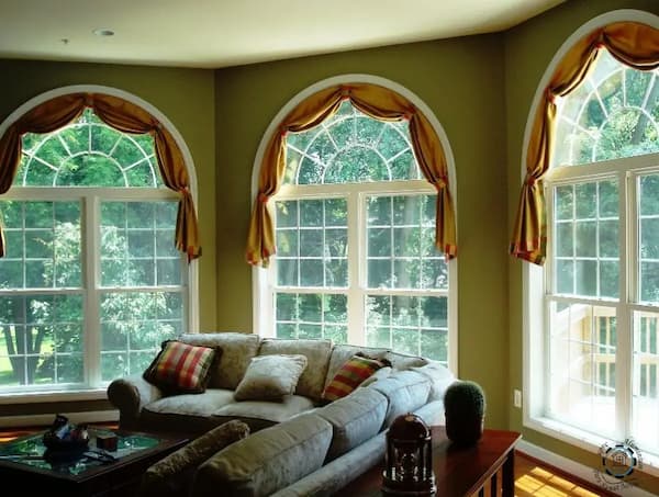 تصویر 5 از قیمت خرید پنجره قوس دار upvc با فروش عمده